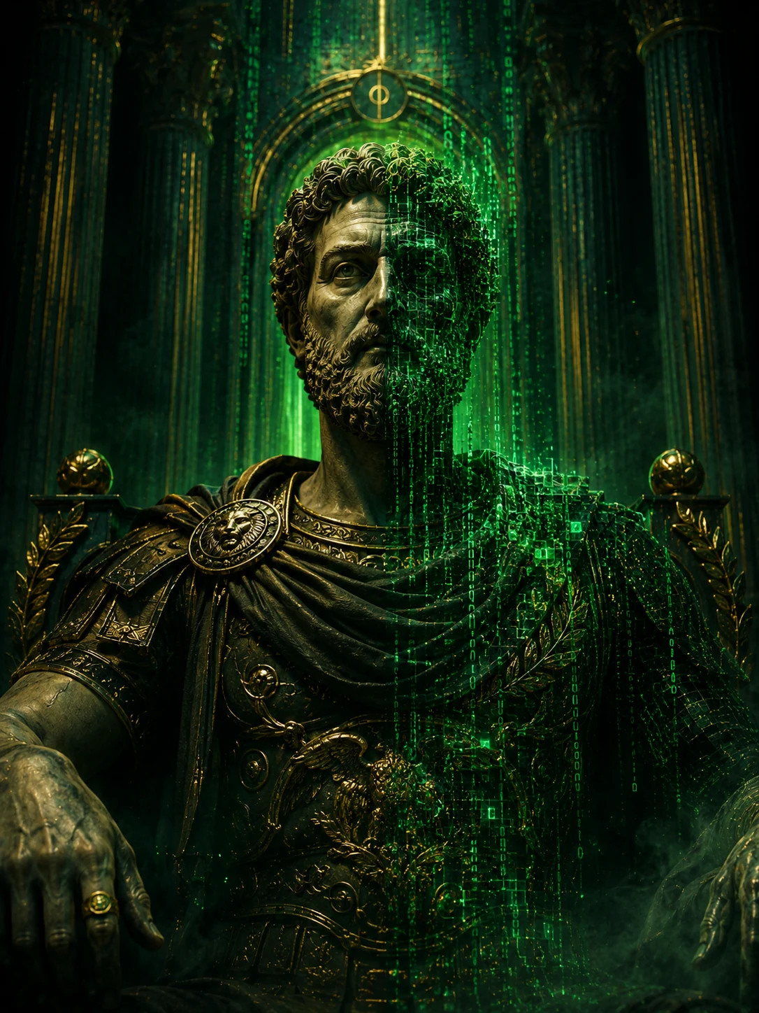 Marco Aurélio como imperador digital